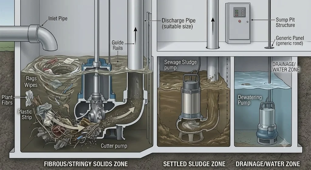 Cutter Pumps for High-Solids Wastewater- When They Are Needed2 - Copy