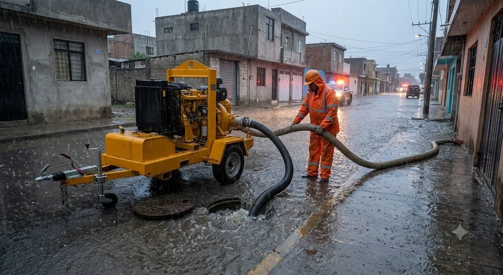 Diesel Dewatering Pump Applications for Construction and Emergency Drainage3