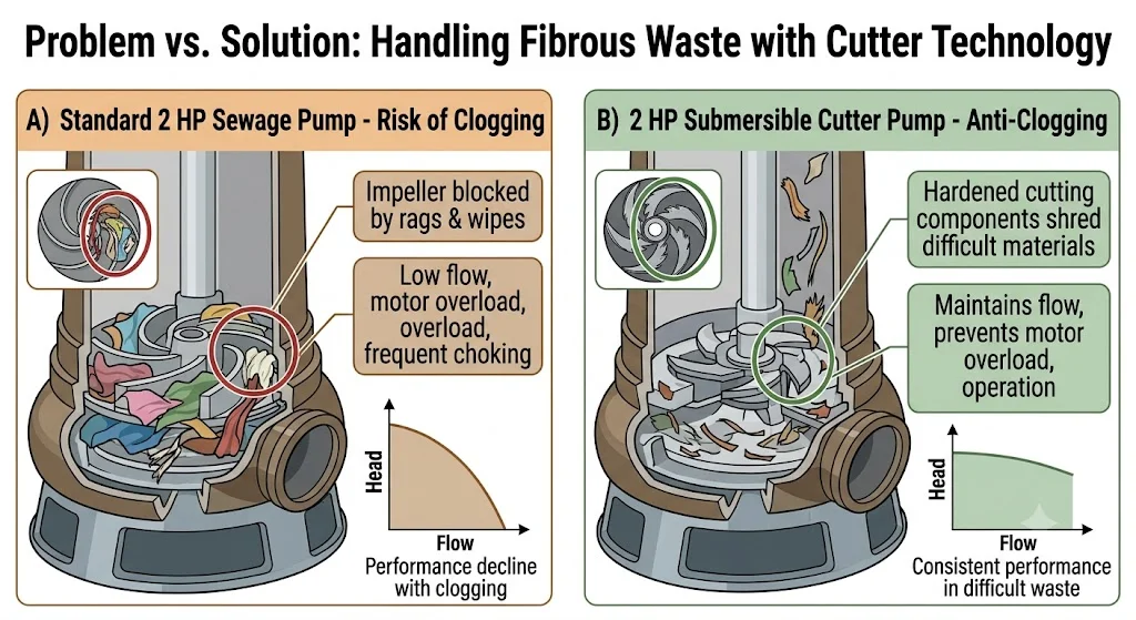 HP Sewage Pump Selection Guide for STP and Industrial Wastewater Duties4