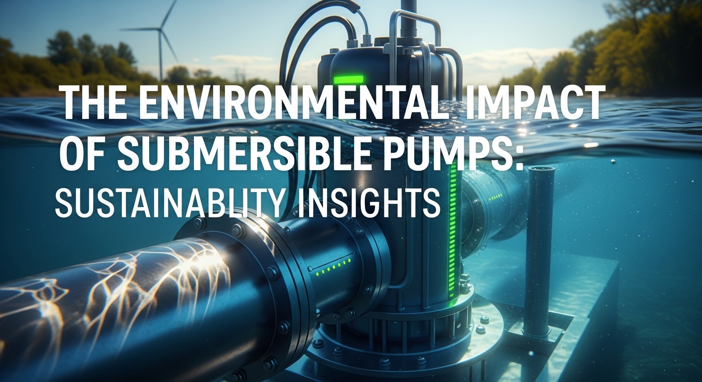 The Environmental Impact of Submersible Pumps: Sustainability Insights