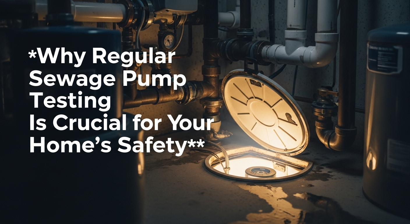Why Regular Sewage Pump Testing Is Crucial for Your Home’s Safety