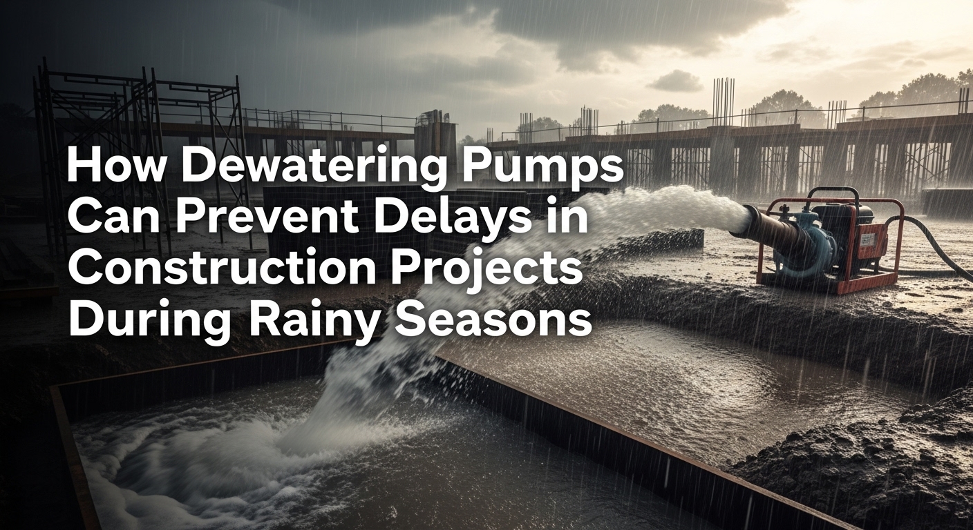 How Dewatering Pumps Can Prevent Delays in Construction Projects During Rainy Seasons