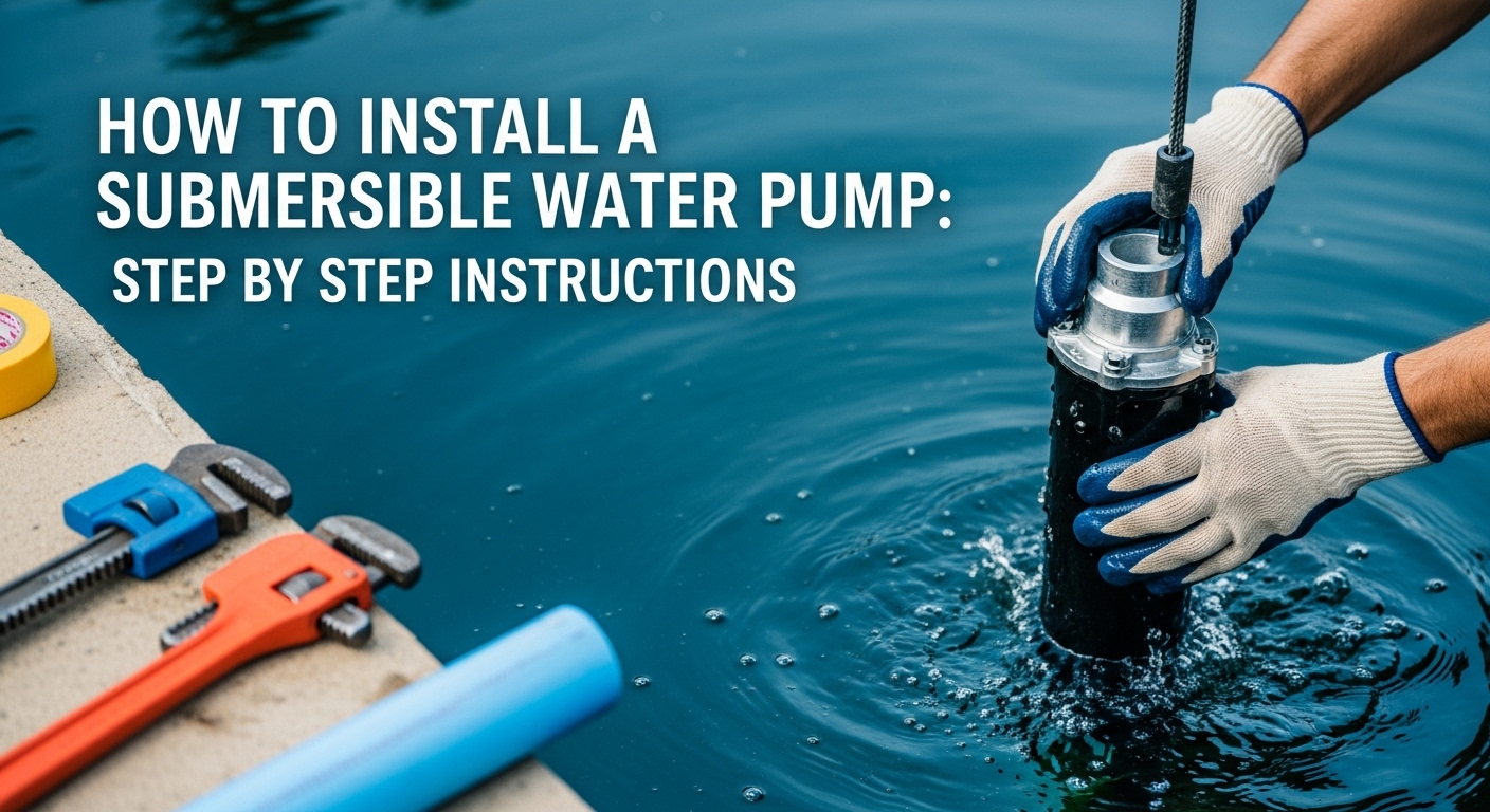 How to Install a Submersible Water Pump: Step-by-Step Instructions