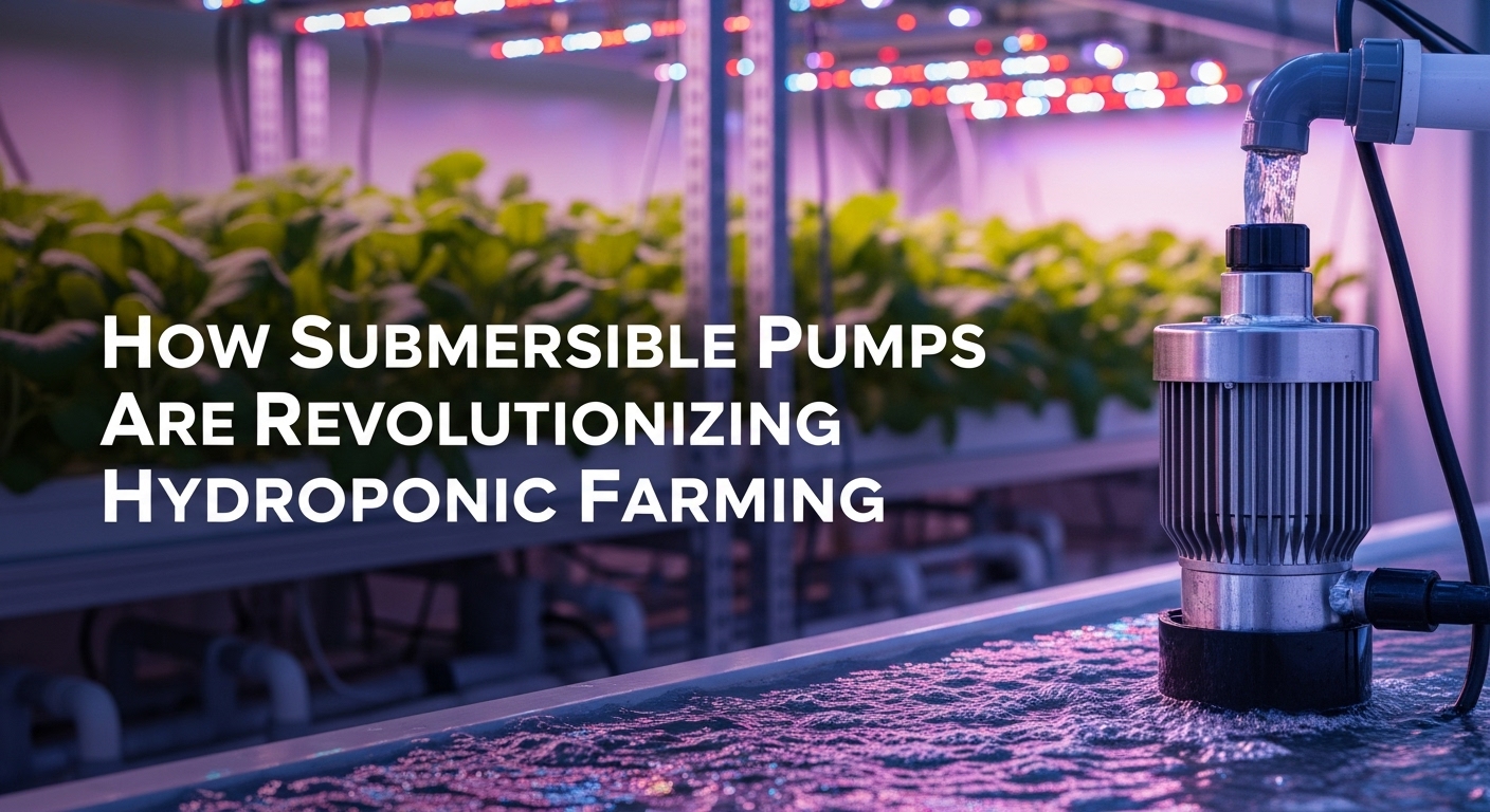 How Submersible Pumps Are Revolutionizing Hydroponic Farming