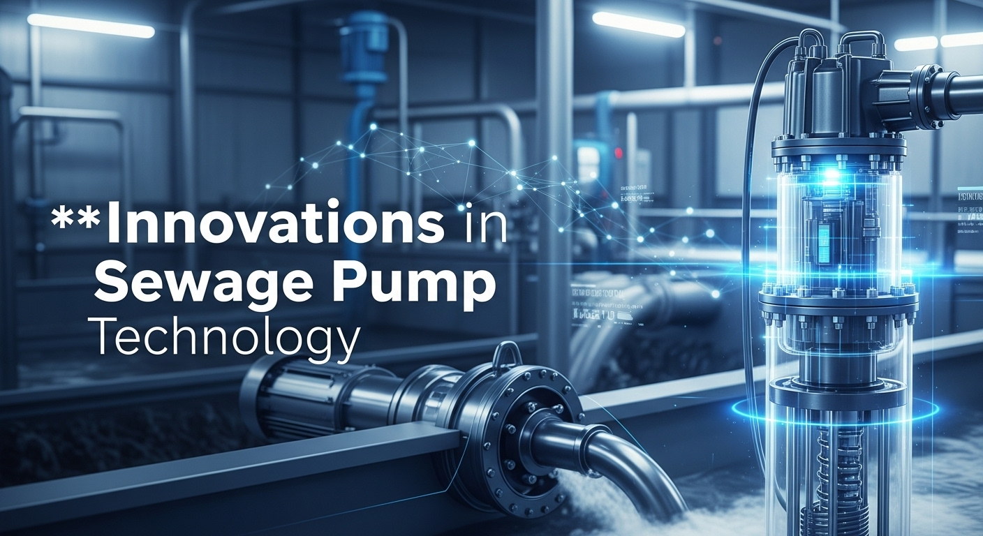 Innovations in Sewage Pump Technology