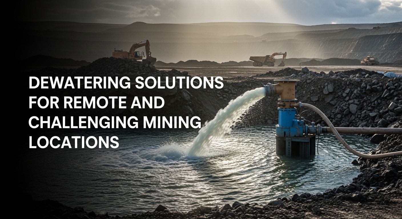 Dewatering Solutions for Remote and Challenging Mining Locations