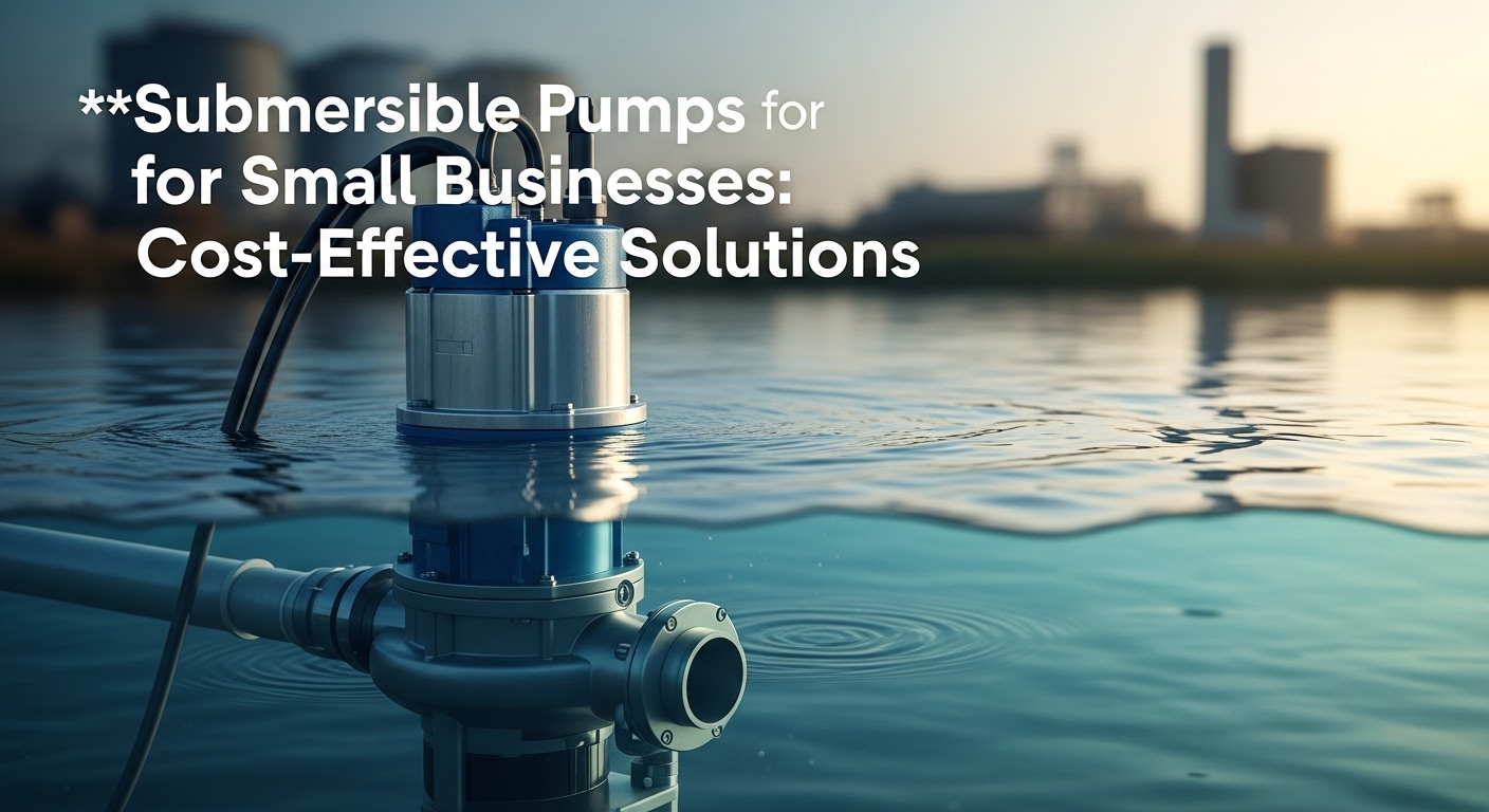 Submersible Pumps for Small Businesses: Cost-Effective Solutions