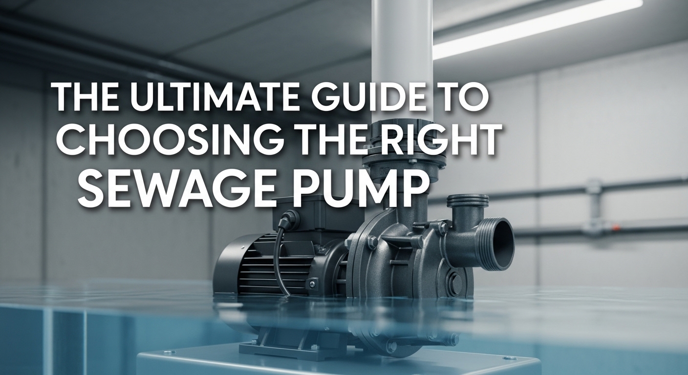 The Ultimate Guide to Choosing the Right Sewage Pump