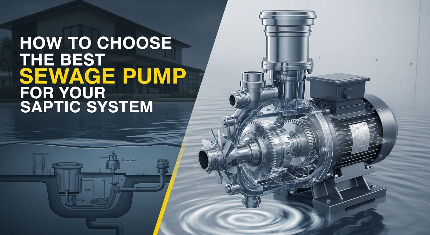How to Choose the Best Sewage Pump for Your Septic System