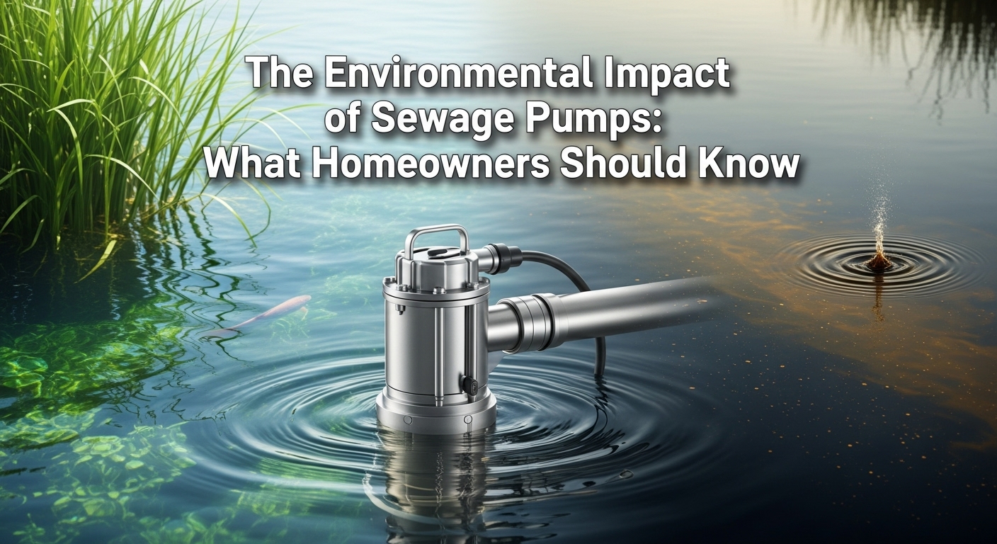 The Environmental Impact of Sewage Pumps: What Homeowners Should Know