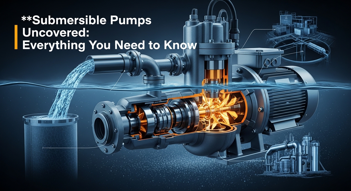 Submersible Pumps Uncovered: Everything You Need to Know
