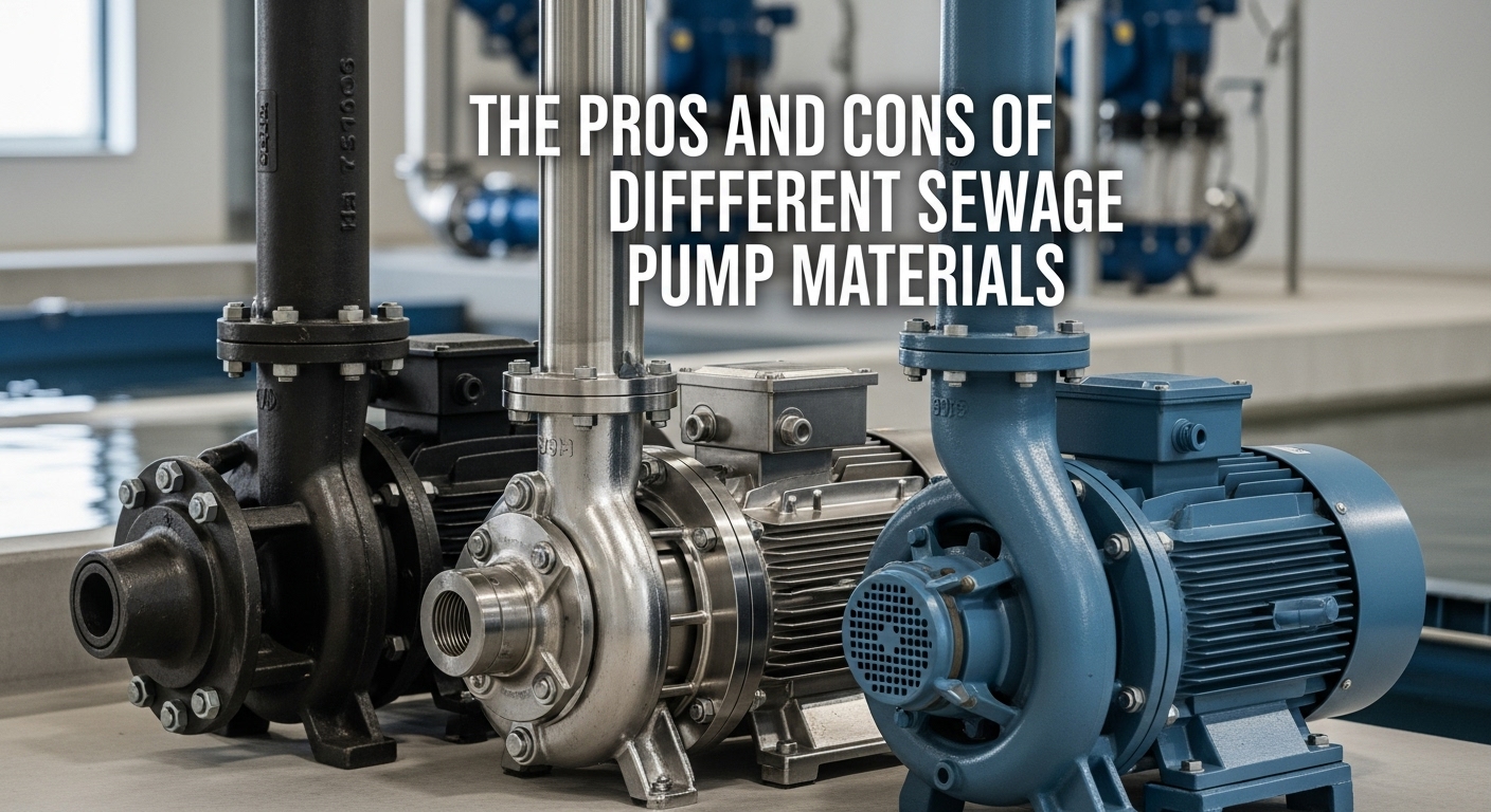 The Pros and Cons of Different Sewage Pump Materials