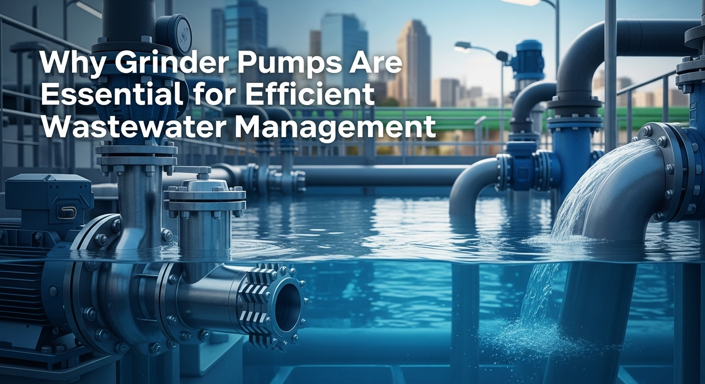 Why Grinder Pumps Are Essential for Efficient Wastewater Management