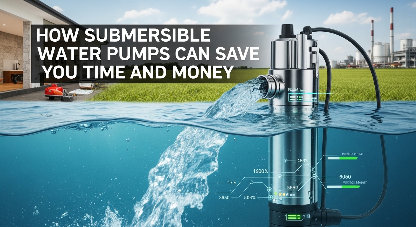 How Submersible Water Pumps Can Save You Time and Money