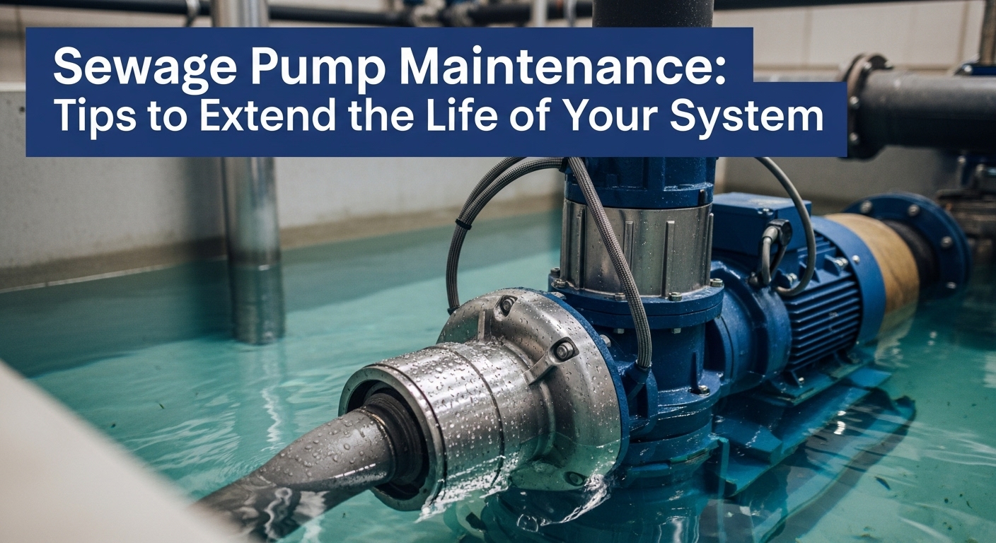Sewage Pump Maintenance: Tips to Extend the Life of Your System