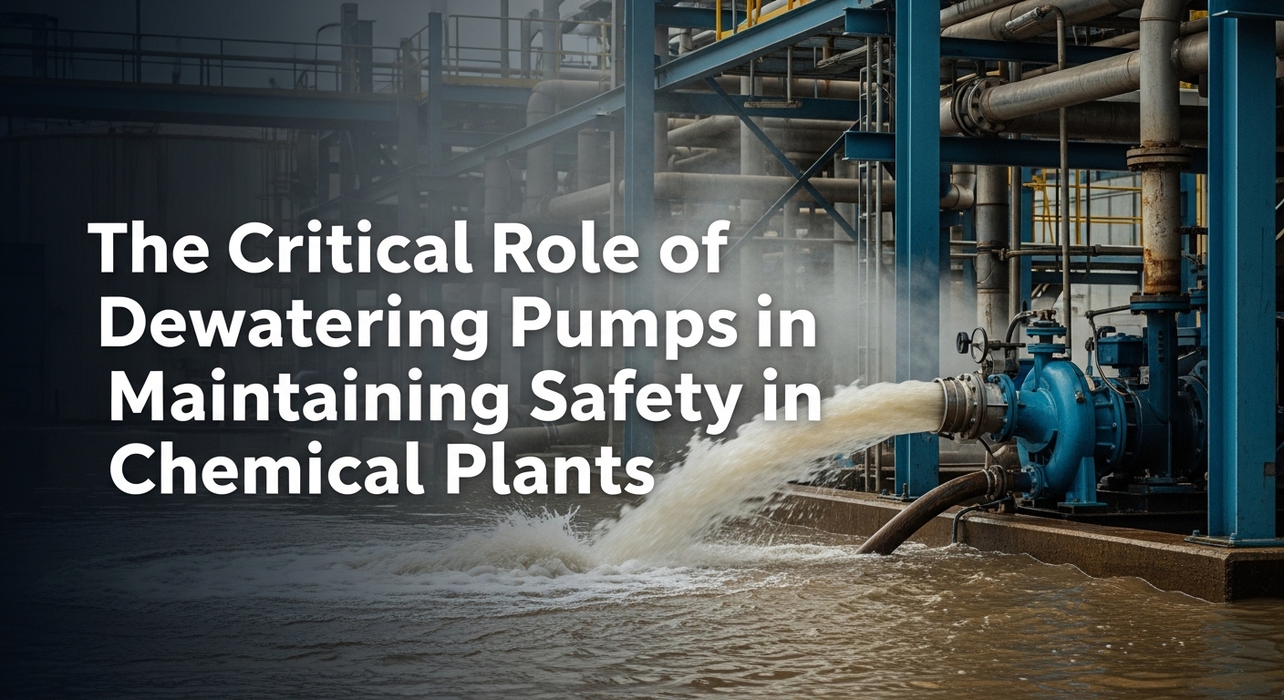 The Critical Role of Dewatering Pumps in Maintaining Safety in Chemical Plants