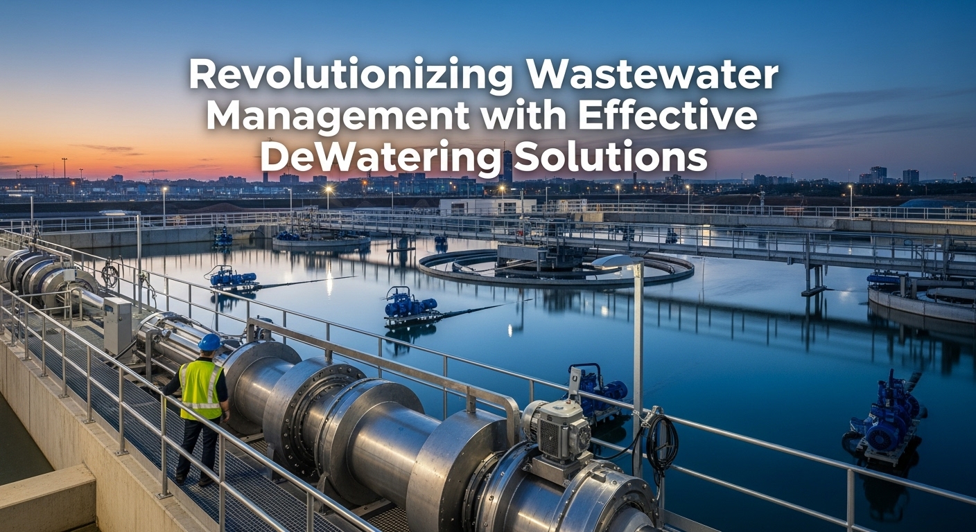 Revolutionizing Wastewater Management with Effective DeWatering Solutions