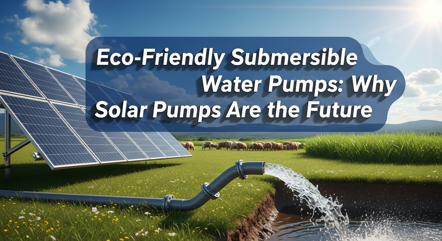 Eco-Friendly Submersible Water Pumps: Why Solar Pumps Are the Future