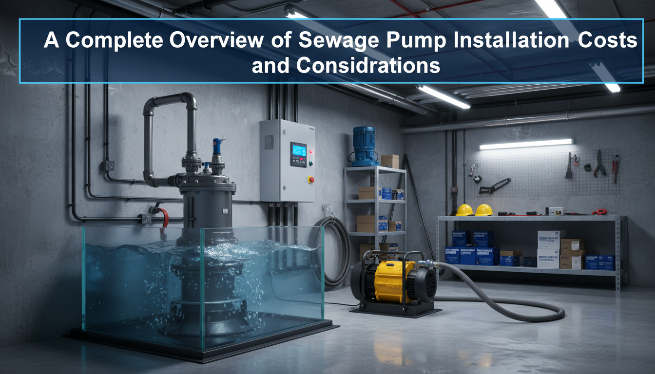 A Complete Overview of Sewage Pump Installation Costs and Considerations