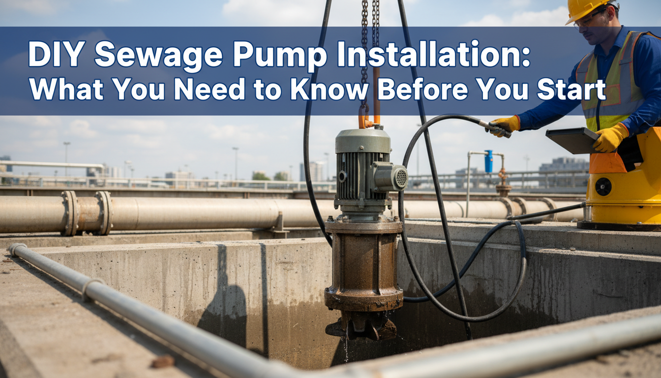 DIY Sewage Pump Installation: What You Need to Know Before You Start