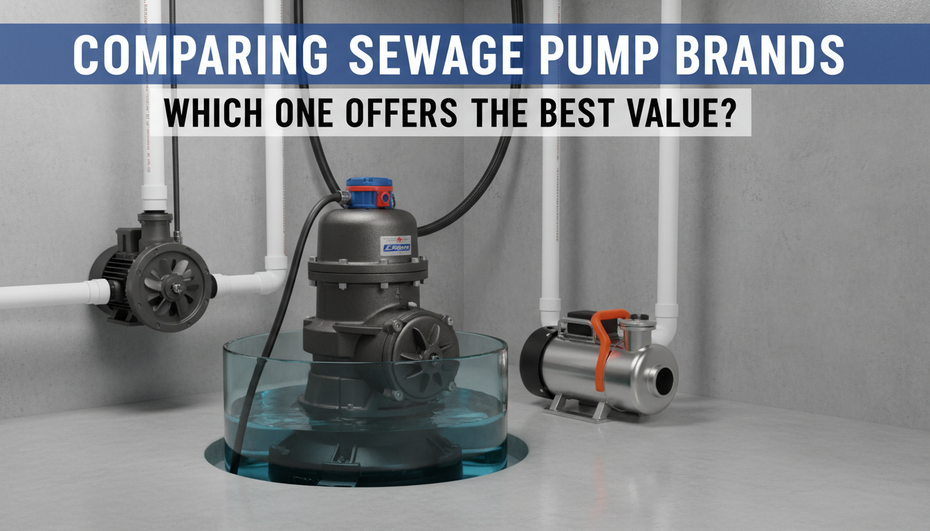 Comparing Sewage Pump Brands: Which One Offers the Best Value?