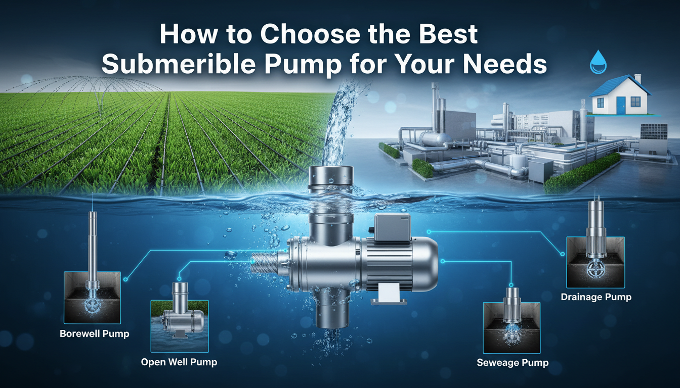 How to Choose the Best Submersible Pump for Your Needs