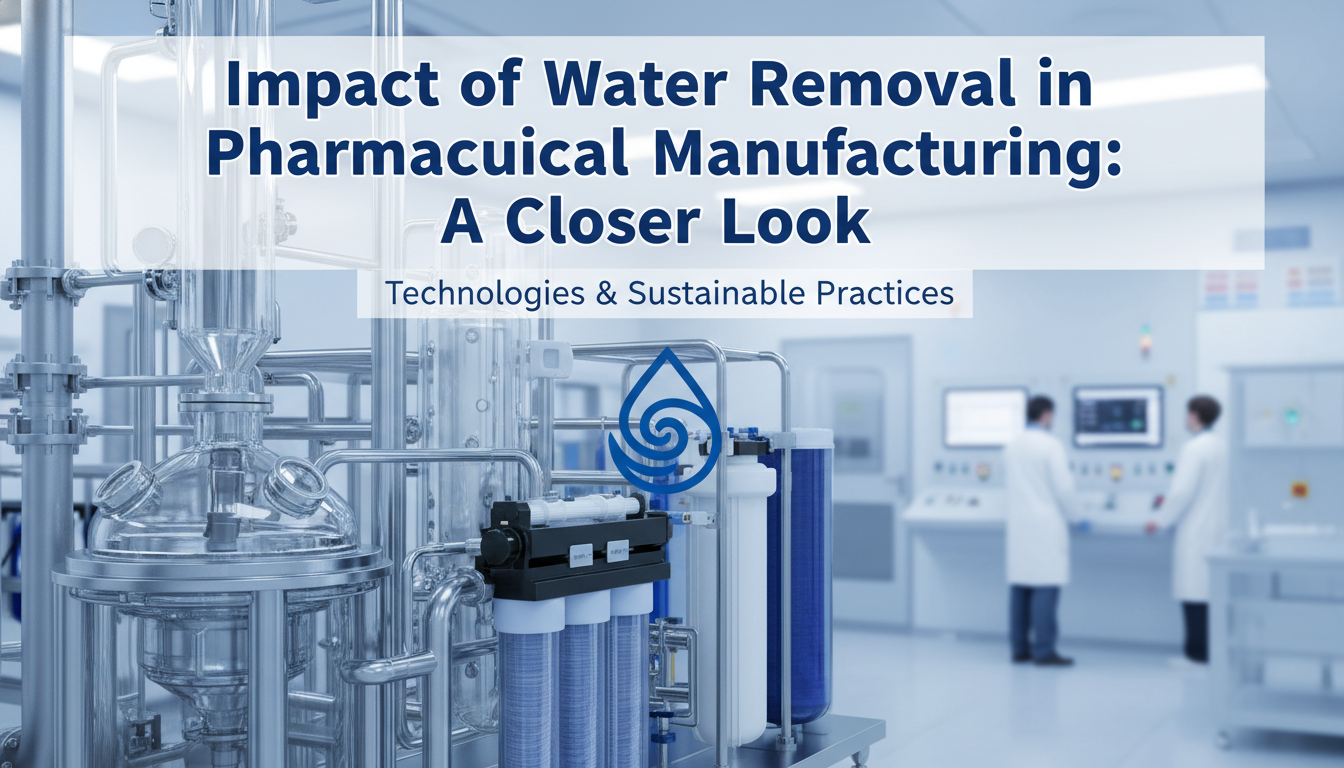 Impact of Water Removal in Pharmaceutical Manufacturing: A Closer Look