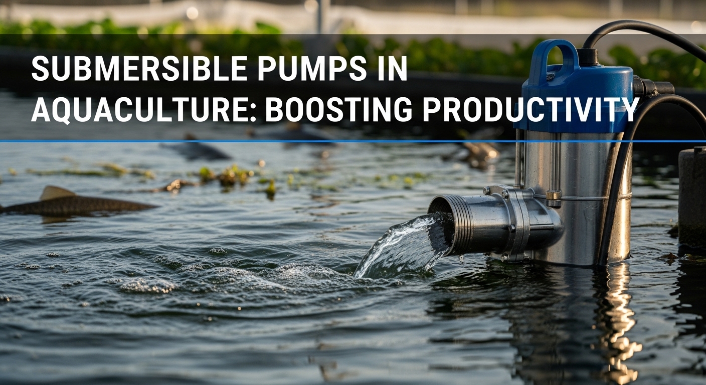 Submersible Pumps in Aquaculture: Boosting Productivity