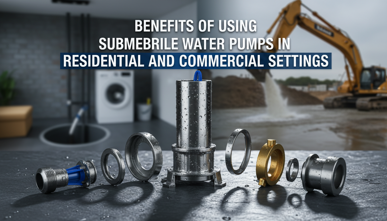Benefits of Using Submersible Water Pumps in Residential and Commercial Settings