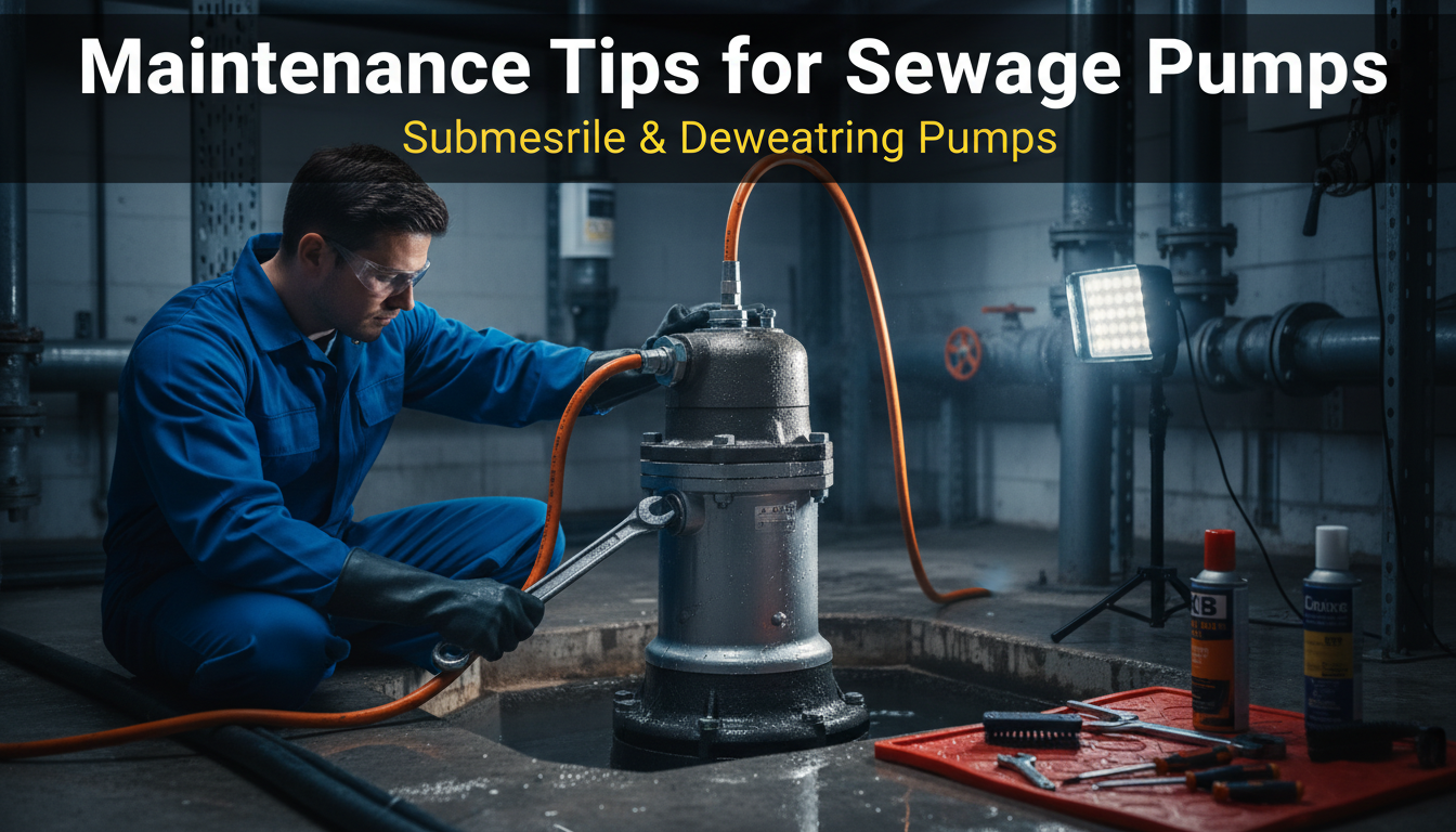 Maintenance Tips for Sewage Pumps