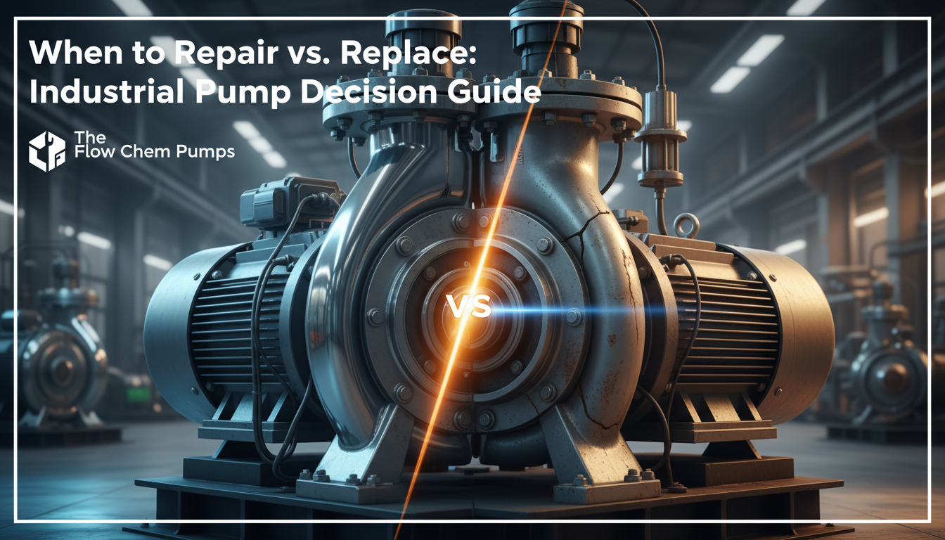 When to Repair vs. Replace: Industrial Pump Decision Guide