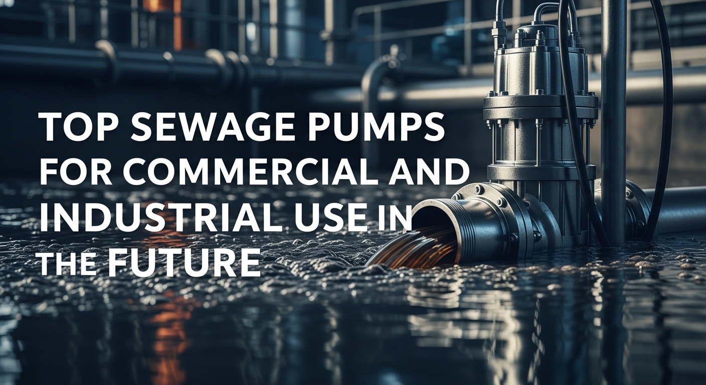 Top Sewage Pumps for Commercial and Industrial Use in Future