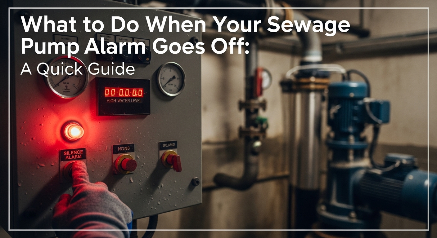 What to Do When Your Sewage Pump Alarm Goes Off: A Quick Guide