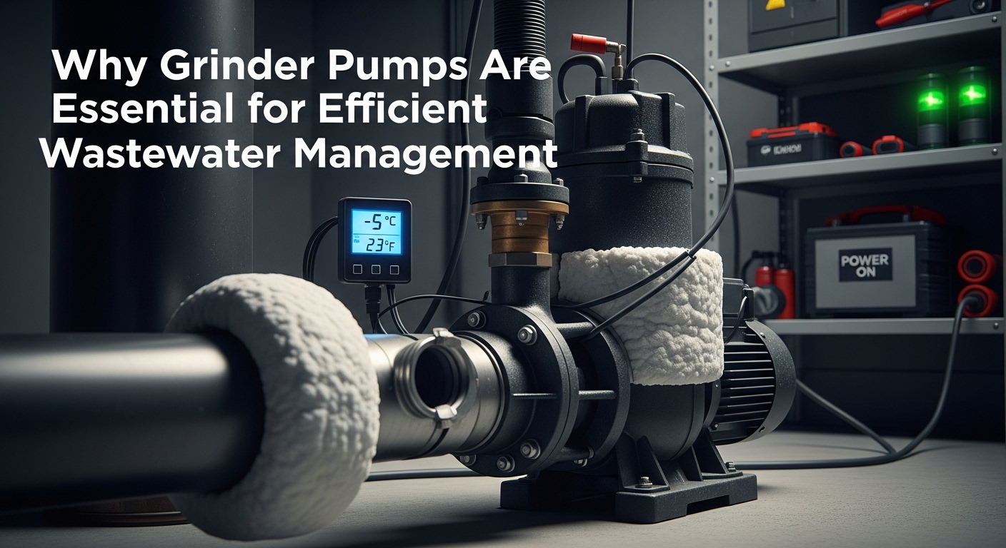 Why Grinder Pumps Are Essential for Efficient Wastewater Management