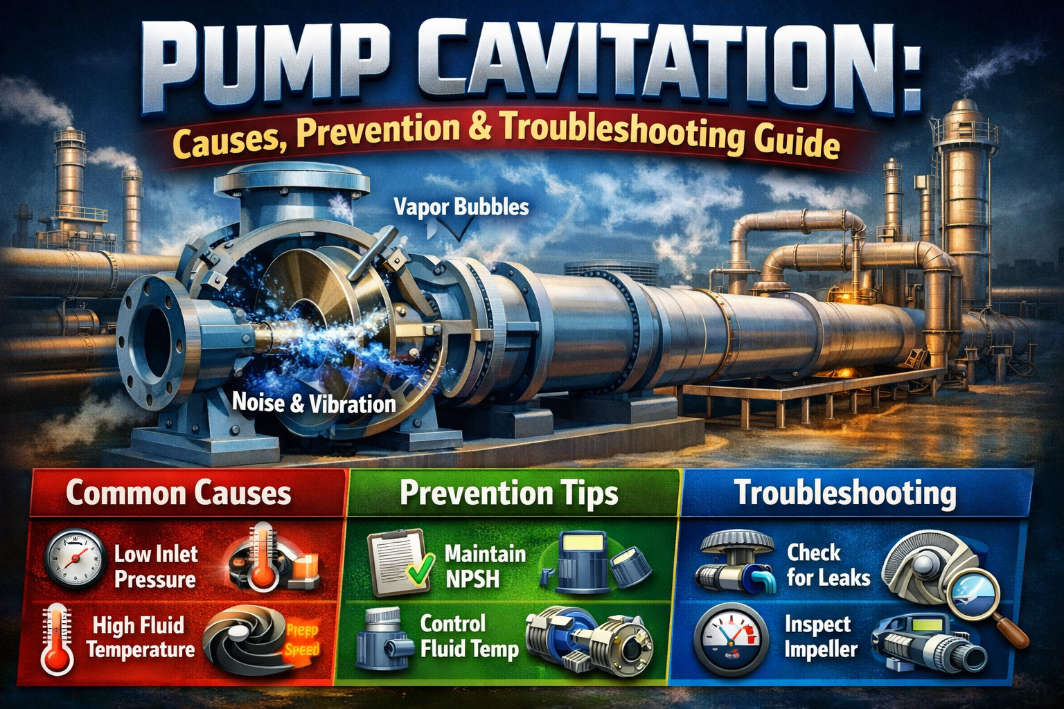 Pump Cavitation: Causes, Prevention & Troubleshooting Guide